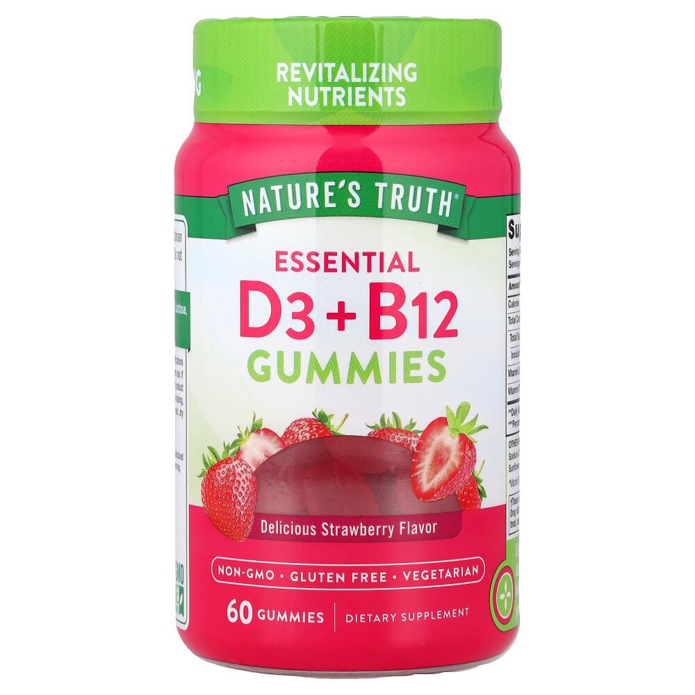 Revitalizing D3 + B12 Strawberry Flavor Vegetarian Gummies, 60 Count 60 pcs - 1 ea
Revitalizing D3 + B12 Strawberry Flavor Vegetarian Gummies, 60 Count 60 pcs - 1 ea