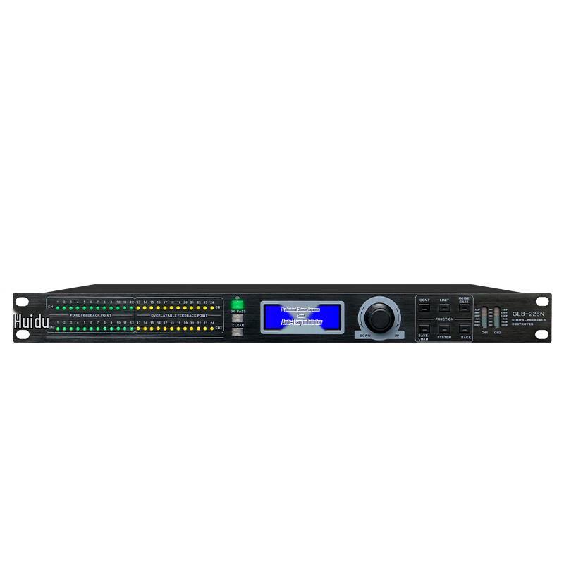 HuiDu GLB-226N Professional 8-Channel Microphone Feedback Suppressor Audio Processor (CN version)
HuiDu GLB-226N Professional 8-Channel Microphone Feedback Suppressor Audio Processor (CN version)