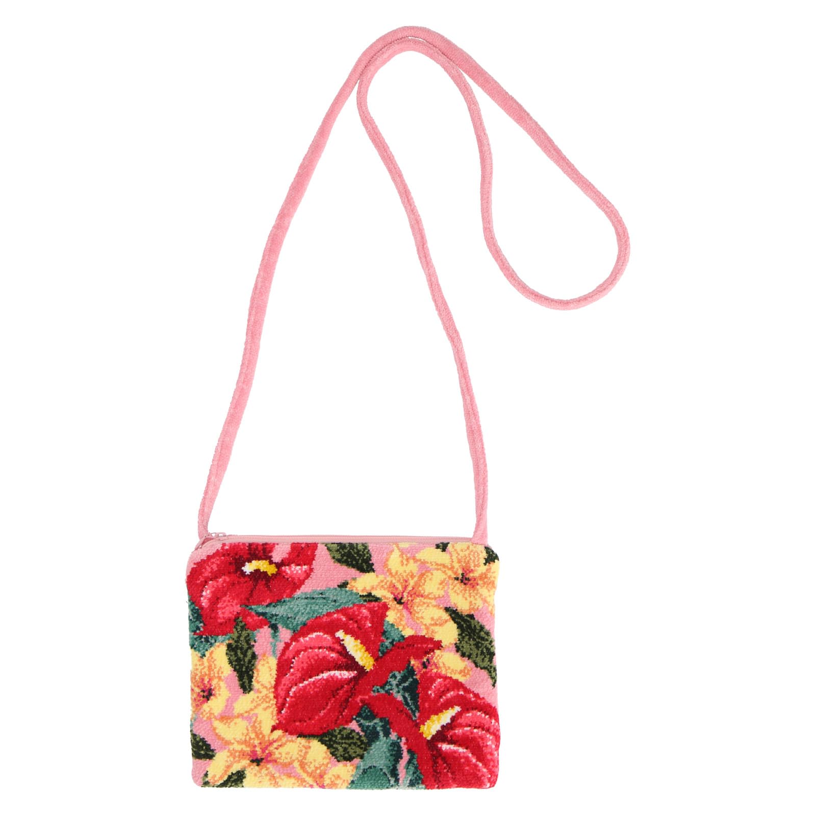 Mum Island Chenille handkerchief Hawaiian quilt pattern 23902006 Handkerchief bag Women 23912001A Anthurium 18cm wide x 23cm long Shoulder strap rise
Mum Island Chenille handkerchief Hawaiian quilt pattern 23902006 Handkerchief bag Women 23912001A Anthurium 18cm wide x 23cm long Shoulder strap rise