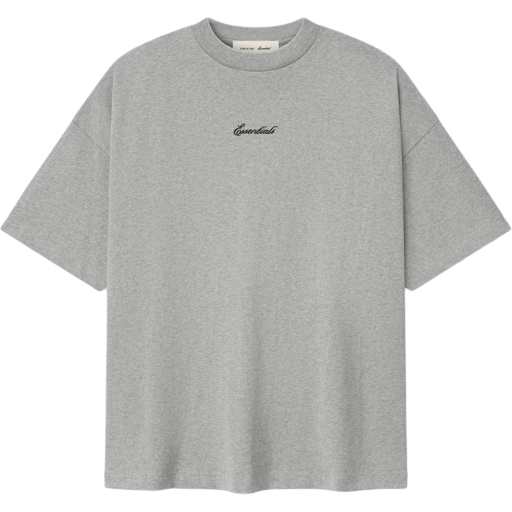 Fear Of God Essentials Ss26 Signature 90S Short Sleeve Tee Concrete Heather Soft Comfortable Logo Embroidered Crew Neck T-Shirt Men tops 125SP264592F XS
Fear Of God Essentials Ss26 Signature 90S Short Sleeve Tee Concrete Heather Soft Comfortable Logo Embroidered Crew Neck T-Shirt Men tops 125SP264592F XS