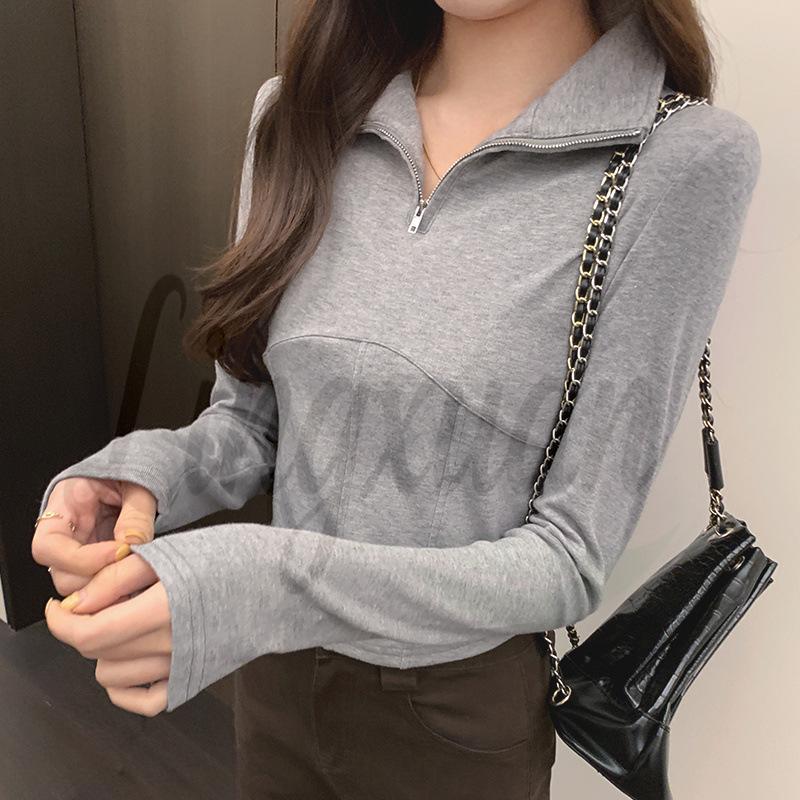 Women s Autumn Slim Fit Long Sleeve T-Shirt - Stylish, Short, and Thin Base Layer Small серый
Women s Autumn Slim Fit Long Sleeve T-Shirt - Stylish, Short, and Thin Base Layer Small серый