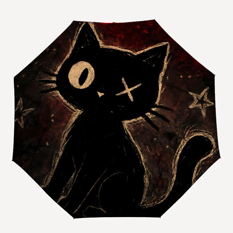 1pc Black Cat Stars Automatic Open/Close Umbrella, Portable Folding Umbrella, Compact Travel Umbrella for, Birthday/Christmas Gift 5146
1pc Black Cat Stars Automatic Open/Close Umbrella, Portable Folding Umbrella, Compact Travel Umbrella for, Birthday/Christmas Gift 5146