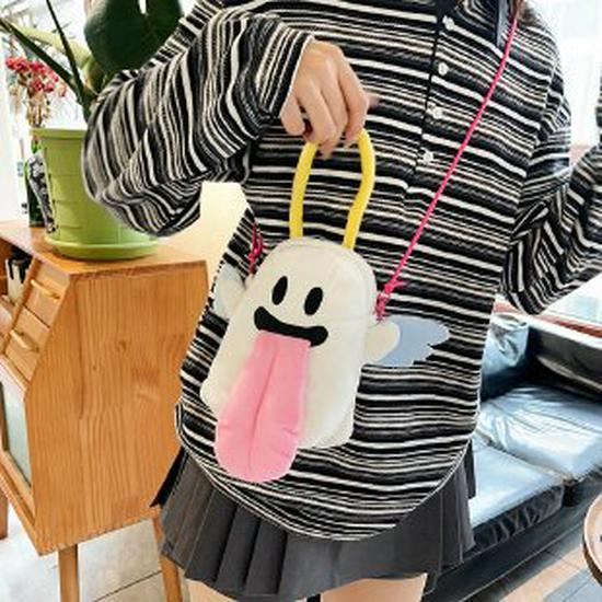 Хэллоуин Милая сумка-кукла-привидение: Пародийная сумка кроссбоди «Дьявол» - Забавный подарок для лучшей подруги белый
Хэллоуин Милая сумка-кукла-привидение: Пародийная сумка кроссбоди «Дьявол» - Забавный подарок для лучшей подруги белый