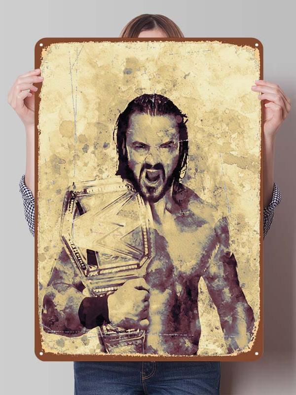 AJ Styles Drew McIntyre Metal Signs Wrestler Posters Vintage Metal Plate Wall Art Mural Gaming Room Decoration Retro Decor Home 20x30cm(7.8x11.8inch)
AJ Styles Drew McIntyre Metal Signs Wrestler Posters Vintage Metal Plate Wall Art Mural Gaming Room Decoration Retro Decor Home 20x30cm(7.8x11.8inch)
