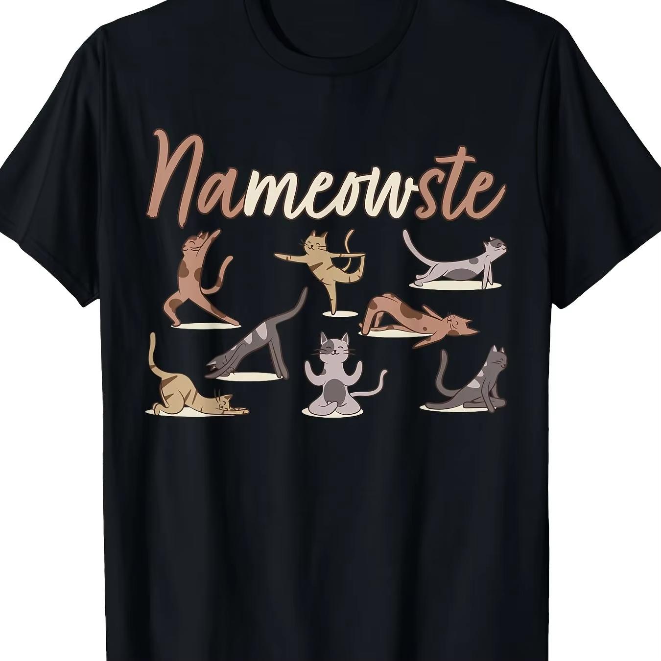 The Latest Womens Tshirt Features A Yoga Cat Design Its Comfortable Breathable and Perfect for Beach Trips and Parties S
The Latest Womens Tshirt Features A Yoga Cat Design Its Comfortable Breathable and Perfect for Beach Trips and Parties S