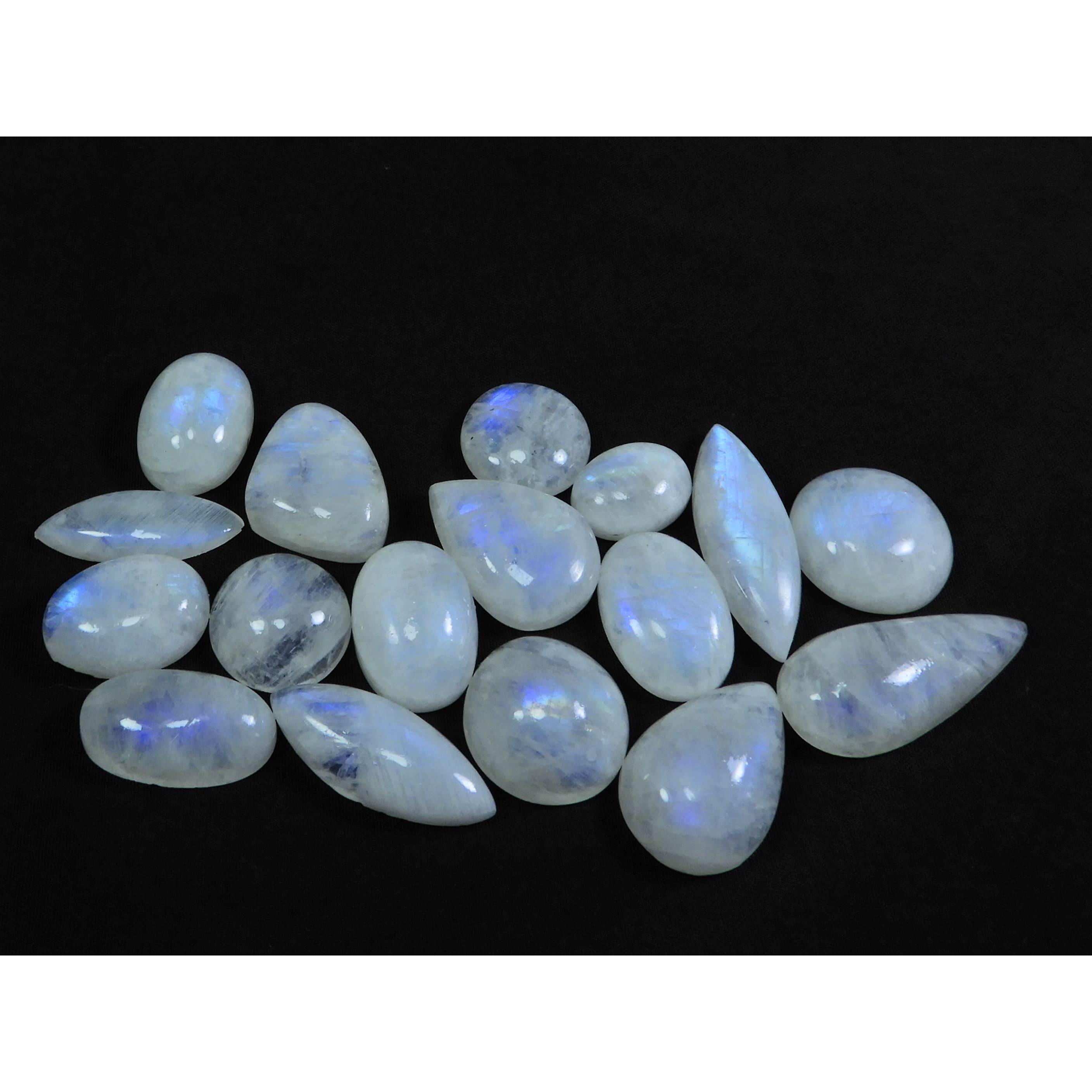 09X13-12X28MM Natural Rainbow Moonstone Mix Cabochon 13Pcs. Gemstone 156Cts. C-21
09X13-12X28MM Natural Rainbow Moonstone Mix Cabochon 13Pcs. Gemstone 156Cts. C-21