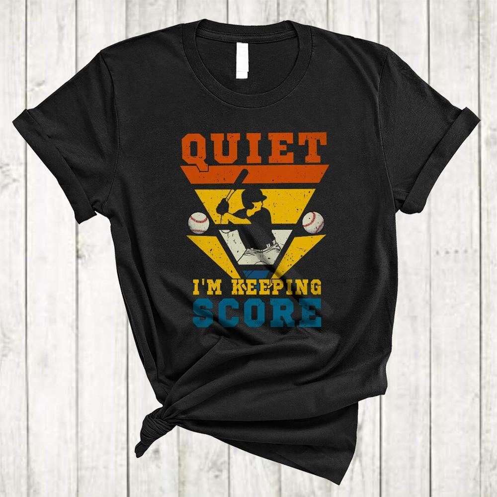 Vintage Quiet I m Keeping Score Funny Cool Scorekeeper Baseball Player Shirt,Mug S
Vintage Quiet I m Keeping Score Funny Cool Scorekeeper Baseball Player Shirt,Mug S