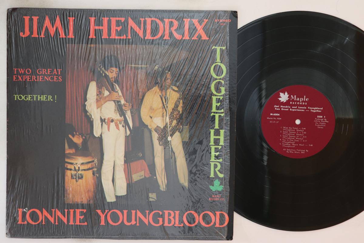 LP Record JIMI HENDRIX, LONNIE YOUNGBLOOD - Two Great Experiences - Together M6004 MAPLE 1971 US Rock Used
LP Record JIMI HENDRIX, LONNIE YOUNGBLOOD - Two Great Experiences - Together M6004 MAPLE 1971 US Rock Used