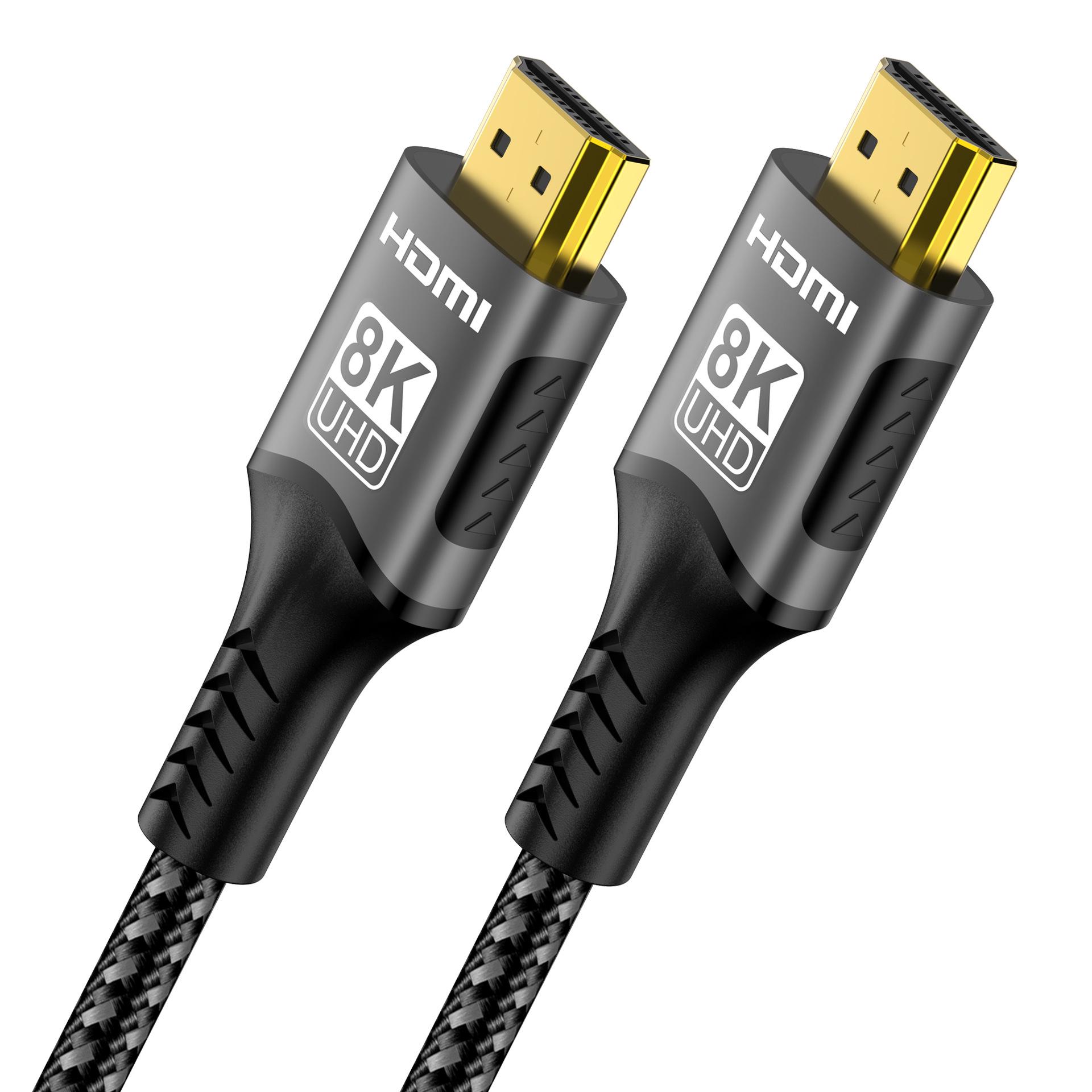 Кабель HDMI 2.2 16K Ультрависокої швидкості: 16K@30Гц/60Гц (DSC), 8K@120Гц, 4K@240Гц 3M
Кабель HDMI 2.2 16K Ультрависокої швидкості: 16K@30Гц/60Гц (DSC), 8K@120Гц, 4K@240Гц 3M