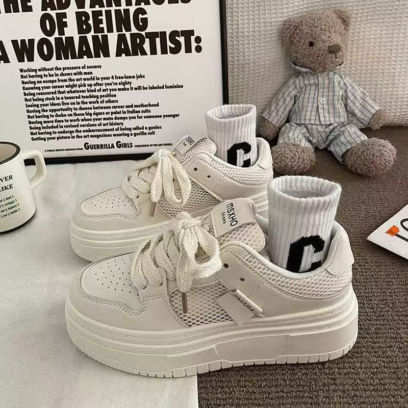 Mesh breathable thick-soled new spring and summer muffin shoes casual sports board shoes 35【foot length 22.5cm】
Mesh breathable thick-soled new spring and summer muffin shoes casual sports board shoes 35【foot length 22.5cm】