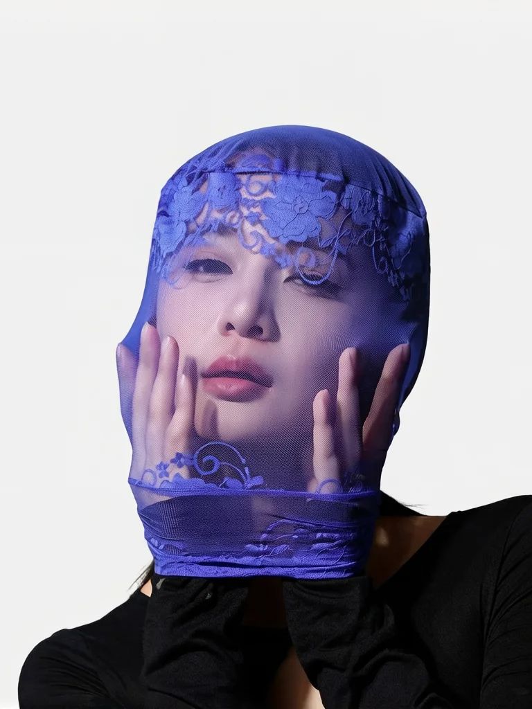 Elastic Full Cover Head Mask Lace Sheer See Through Unisex Women Man Hood Fashion Patchwork Stocking Style Mask Full Head One Size
Elastic Full Cover Head Mask Lace Sheer See Through Unisex Women Man Hood Fashion Patchwork Stocking Style Mask Full Head One Size