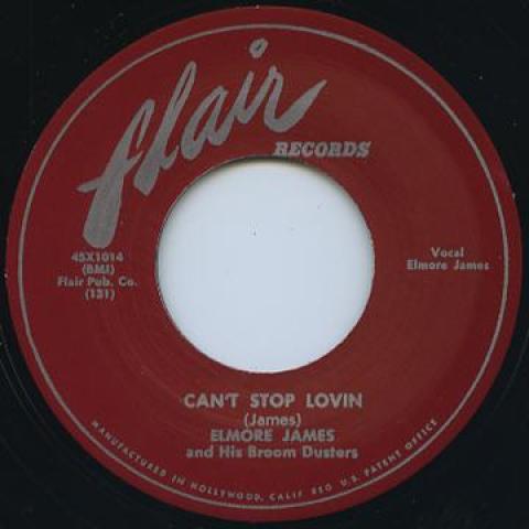 7inch Record ELMORE JAMES - Can t Stop Lovin / Make A Little Lo FLAIR1014 Flair Records U 1953 UK Rock
7inch Record ELMORE JAMES - Can t Stop Lovin / Make A Little Lo FLAIR1014 Flair Records U 1953 UK Rock