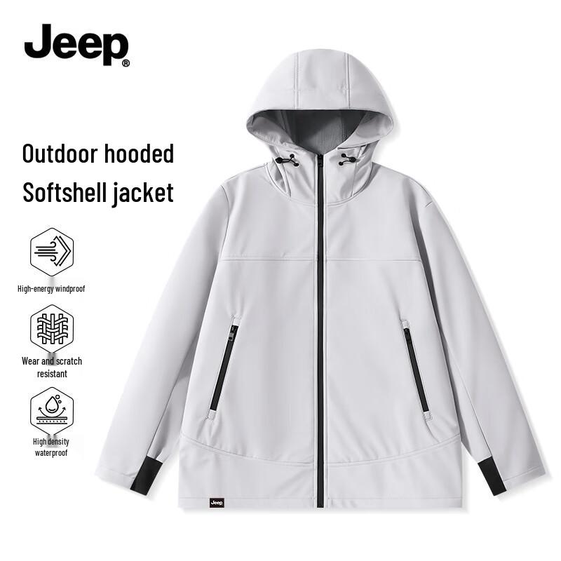JEEP Men s Softshell Windproof Outdoor Jacket 2XL
JEEP Men s Softshell Windproof Outdoor Jacket 2XL