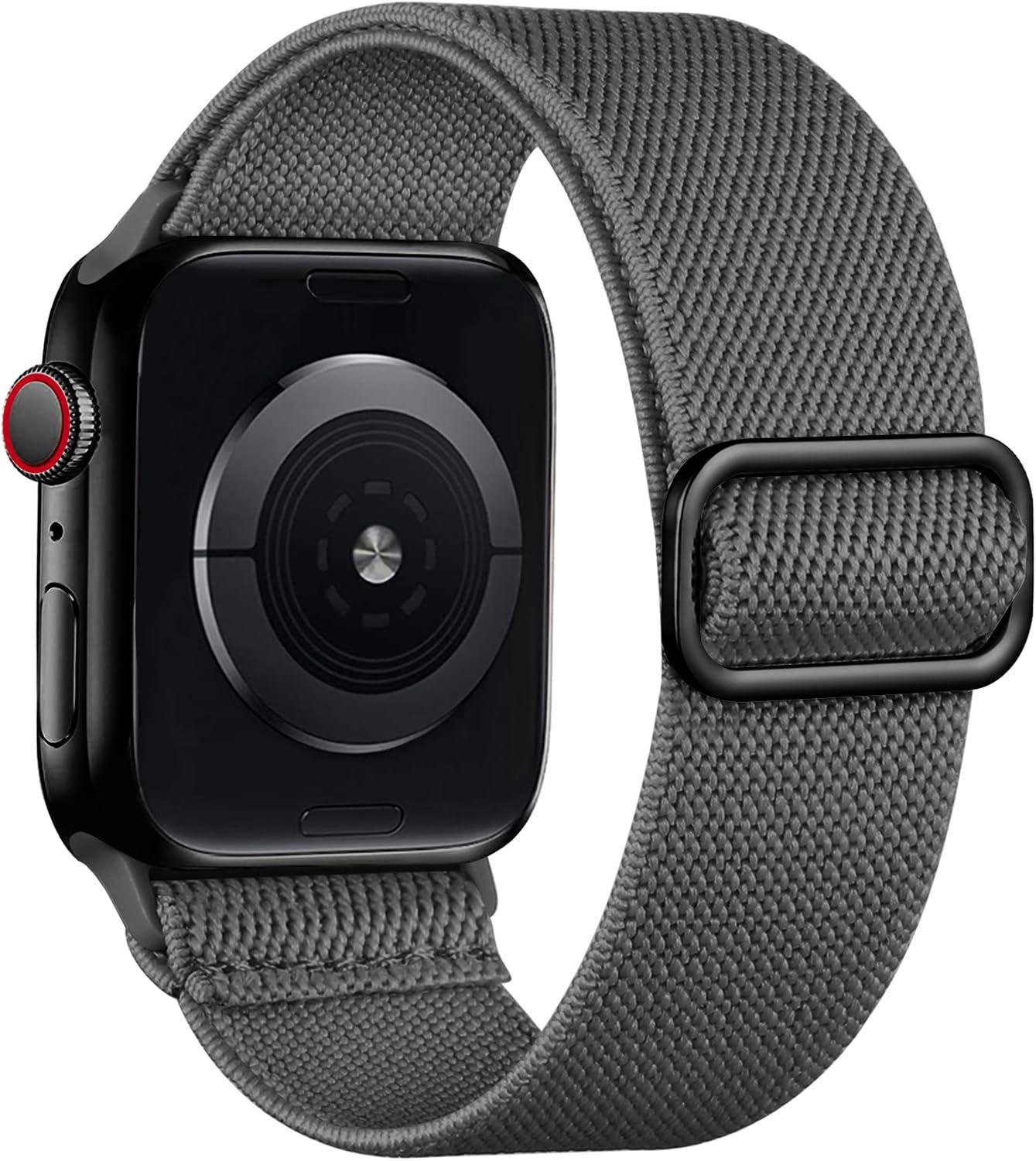 Дышащий плетеный нейлоновый эластичный ремешок для Apple iWatch - Модный, универсальный ремешок для часов S10 42/44/45/49mm
Дышащий плетеный нейлоновый эластичный ремешок для Apple iWatch - Модный, универсальный ремешок для часов S10 42/44/45/49mm