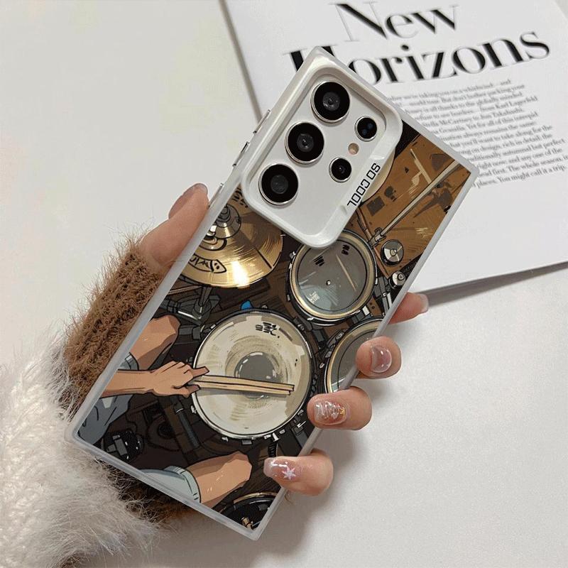 Drum Set Rock Music Shockproof Phone Case for Samsung Galaxy S26 Edge S25 Ultra S24 FE S23 Plus S21 Cover Anti Fall Fundas Samsung S21 FE
Drum Set Rock Music Shockproof Phone Case for Samsung Galaxy S26 Edge S25 Ultra S24 FE S23 Plus S21 Cover Anti Fall Fundas Samsung S21 FE