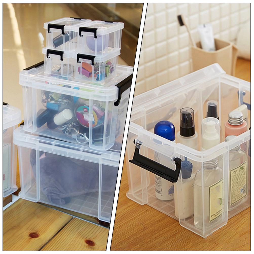 5 Pcs Small Storage Bins Mini Container Sundries Case Tote Bags Organizer Clear Plastic Containers Pp Boxes 8.3X6.5X5CM прозрачный
5 Pcs Small Storage Bins Mini Container Sundries Case Tote Bags Organizer Clear Plastic Containers Pp Boxes 8.3X6.5X5CM прозрачный