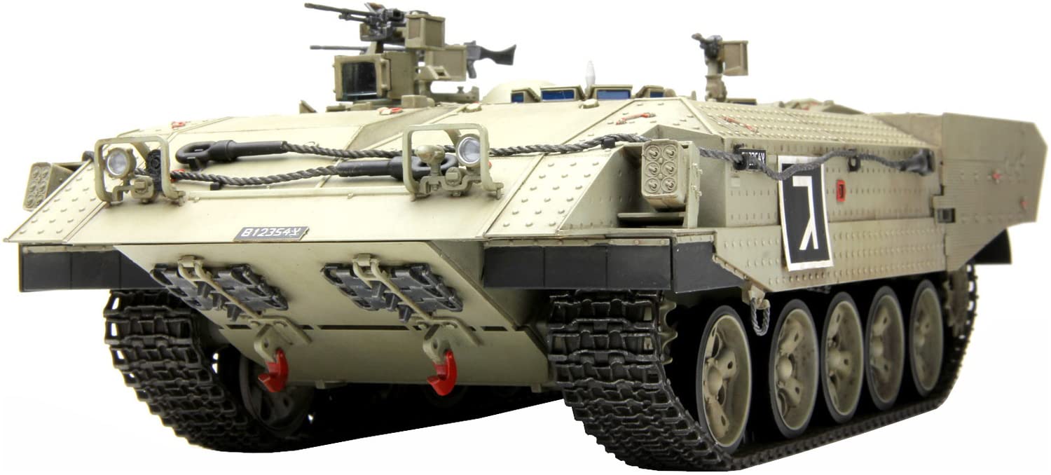 GSI Creos Mon Model 1/35 Israel Defense Forces Achzarit Heavy Armored Transport Vehicle Plastic Model MSS003
GSI Creos Mon Model 1/35 Israel Defense Forces Achzarit Heavy Armored Transport Vehicle Plastic Model MSS003