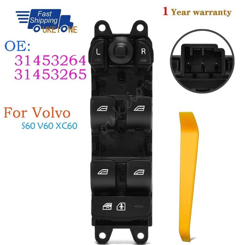31453265 31453264 For Volvo XC60 2014-2017 S60 2014-2018 V60 2015-2018 Electric Power Window Switch Lifter Control Button Parts
31453265 31453264 For Volvo XC60 2014-2017 S60 2014-2018 V60 2015-2018 Electric Power Window Switch Lifter Control Button Parts