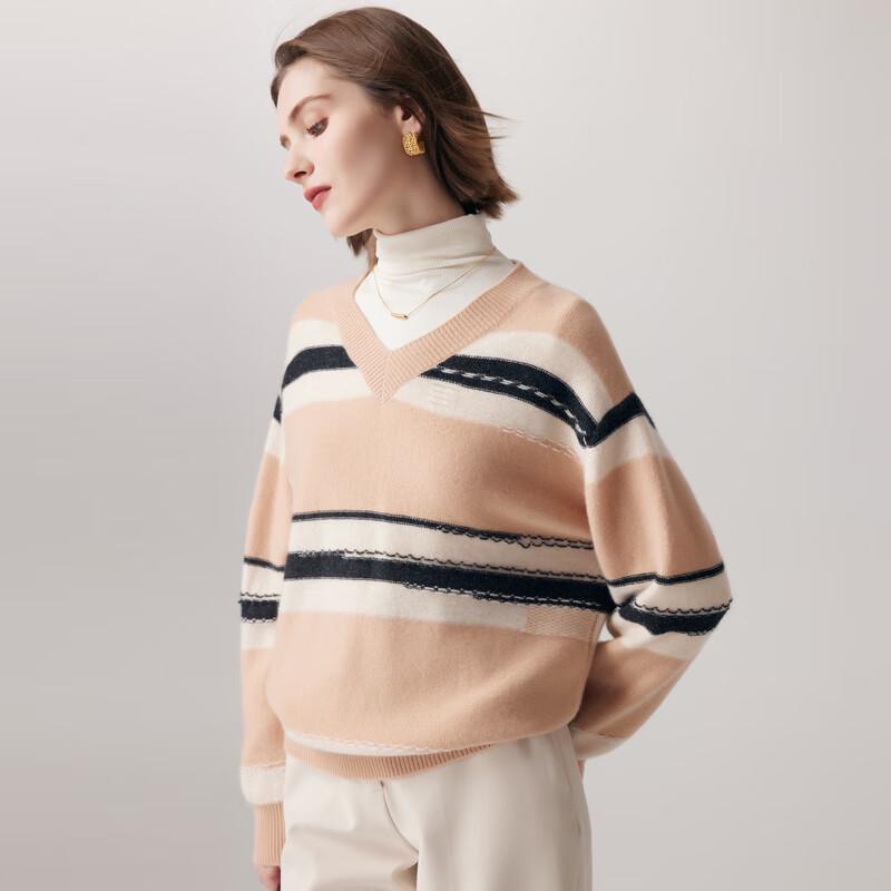 Женский пуловер Palo 2025 Осень/Зима 100% кашемир полосатый жаккардовый с V-образным вырезом L 165/105
Женский пуловер Palo 2025 Осень/Зима 100% кашемир полосатый жаккардовый с V-образным вырезом L 165/105