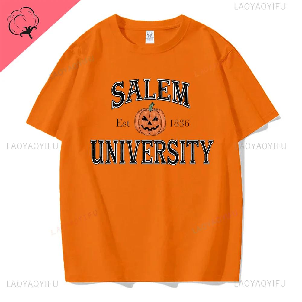 SALEMEst1836UNIVERSITY Print Tee Funny Halloween Women T Shirt Short Sleeve Fashion Summer Tshirt Femme Casual Cotton Shirts S
SALEMEst1836UNIVERSITY Print Tee Funny Halloween Women T Shirt Short Sleeve Fashion Summer Tshirt Femme Casual Cotton Shirts S