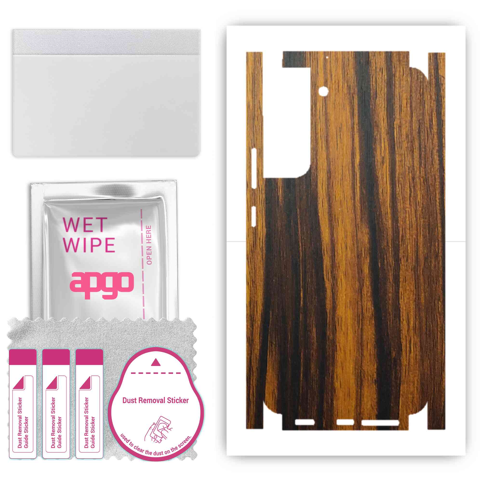 apgo Protective Skin Sticker for the back+sides compatible with Samsung Galaxy S22 Plus, Full Wrap Film, Foil, Vinyl - Pattern Tigerwood
apgo Protective Skin Sticker for the back+sides compatible with Samsung Galaxy S22 Plus, Full Wrap Film, Foil, Vinyl - Pattern Tigerwood