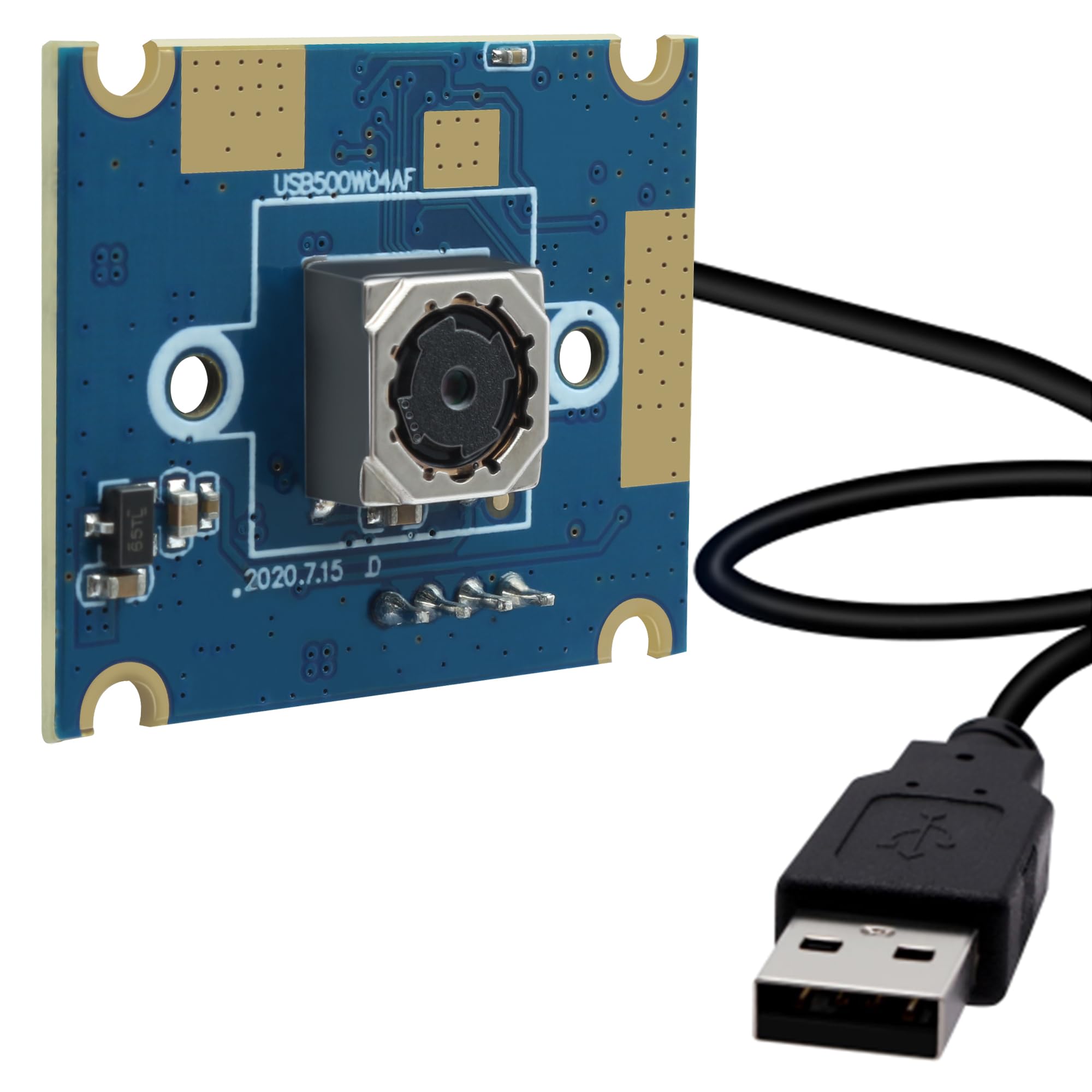 ELP Auto Focus USB Camera 5 Megapixel 1944P 60 Degree No Distortion Lens Light Brown PC Camera Module Plug and Play Computer Jetson Nano Laptop
ELP Auto Focus USB Camera 5 Megapixel 1944P 60 Degree No Distortion Lens Light Brown PC Camera Module Plug and Play Computer Jetson Nano Laptop