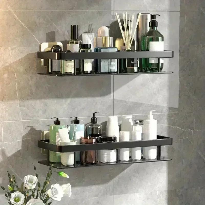 Punch-free Bathroom Shelf Shelves Wall Mounted Shampoo Storage Rack For Kitchen Holder Bath Organizer Accessorie чорний
Punch-free Bathroom Shelf Shelves Wall Mounted Shampoo Storage Rack For Kitchen Holder Bath Organizer Accessorie чорний