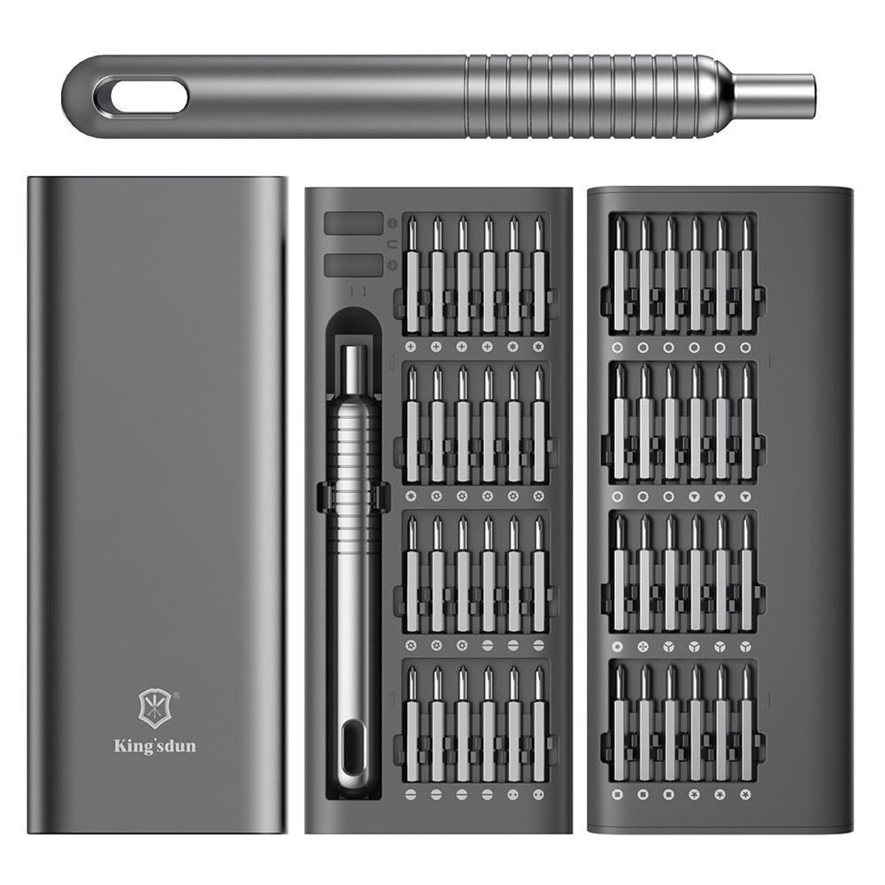 KING SDUN KS-840117 51-in-1 Handheld Screwdriver Set with Bits Portable Metal Precision Screwdriver Type A
KING SDUN KS-840117 51-in-1 Handheld Screwdriver Set with Bits Portable Metal Precision Screwdriver Type A