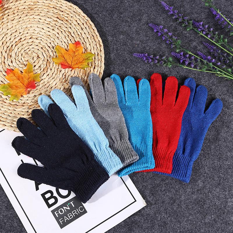 Милі однотонні рукавички, зимові чоловічі та жіночі вовняні теплі рукавички, рукавички для сенсорного екрану One size
Милі однотонні рукавички, зимові чоловічі та жіночі вовняні теплі рукавички, рукавички для сенсорного екрану One size