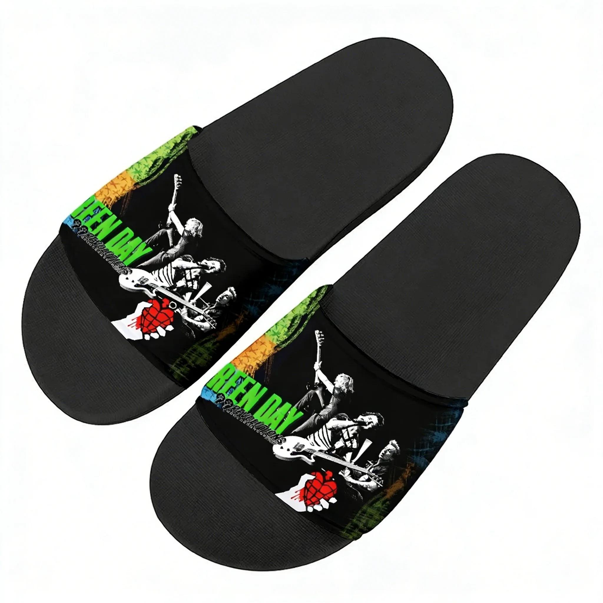Green Day Pop Rock Band Slippers Home Water Shoes Mens Womens Teenagers Outdoor Beach Pool Sandals Custom Summer Slipper 36
Green Day Pop Rock Band Slippers Home Water Shoes Mens Womens Teenagers Outdoor Beach Pool Sandals Custom Summer Slipper 36