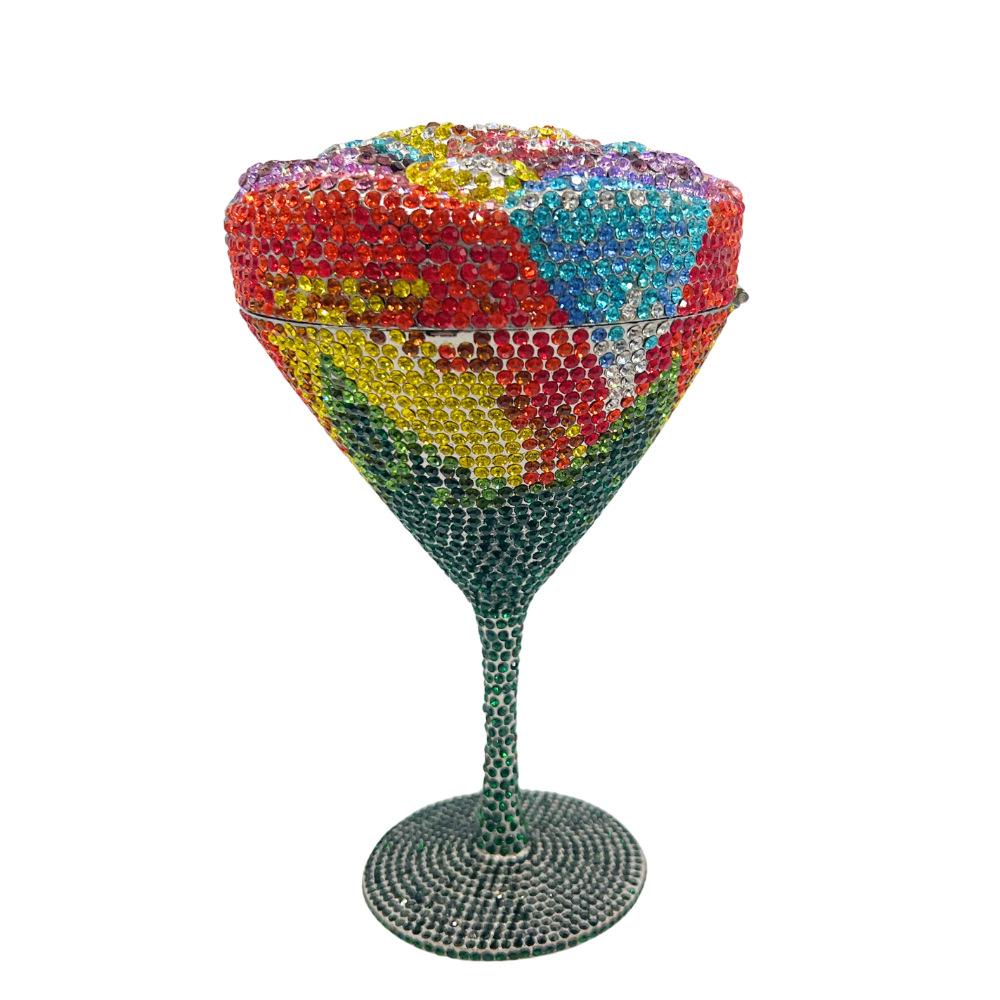 Women Crystal Diamond Cup Evening Bags Rhinestone Clutch Bag Diamond Girls Wedding Bridal Prom Rhinestone Dinner Party Purse 20.5cmX12cm
Women Crystal Diamond Cup Evening Bags Rhinestone Clutch Bag Diamond Girls Wedding Bridal Prom Rhinestone Dinner Party Purse 20.5cmX12cm