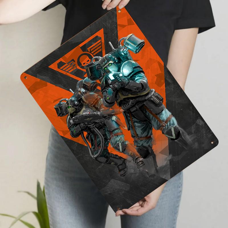 Star Warrior Mecha Game Peripheral Decorative Metal Iron Painting Living Room Study Bedroom Wall Decoration Pendant 20x30cm(7.8x11.8inch)
Star Warrior Mecha Game Peripheral Decorative Metal Iron Painting Living Room Study Bedroom Wall Decoration Pendant 20x30cm(7.8x11.8inch)