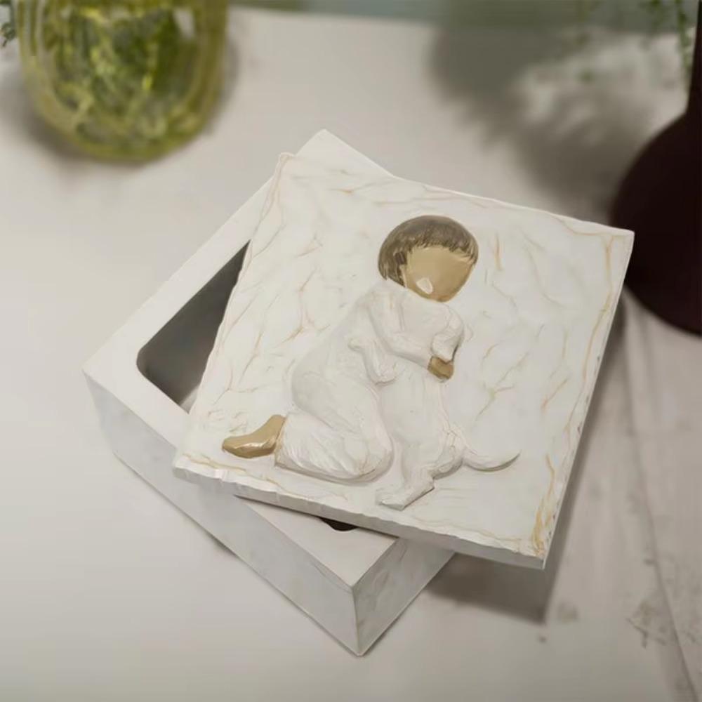 Universal Pet Coffin Box Handmade Cat Memorial Box Creative Resin Pet Urn Pet Gift Style 1
Universal Pet Coffin Box Handmade Cat Memorial Box Creative Resin Pet Urn Pet Gift Style 1