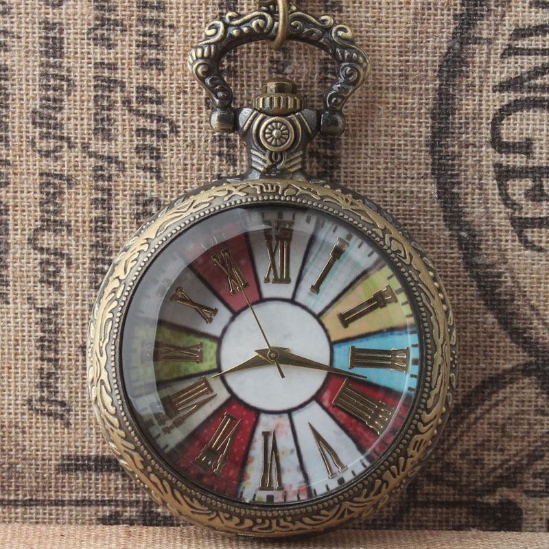 Tea colored glass flip quartz pocket watch with seven color pattern lucky dial for men and women s fashion trends коричневий
Tea colored glass flip quartz pocket watch with seven color pattern lucky dial for men and women s fashion trends коричневий