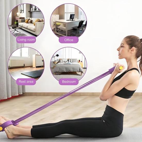 Sit-up Pedal Puller Resistance Band с ручкой Многофункциональный 4/6-трубчатый эластичный канат для йоги для мужчин и женщин Тренажер для натяжения педалей Тренировочное оборудование 4pcs розовый
Sit-up Pedal Puller Resistance Band с ручкой Многофункциональный 4/6-трубчатый эластичный канат для йоги для мужчин и женщин Тренажер для натяжения педалей Тренировочное оборудование 4pcs розовый