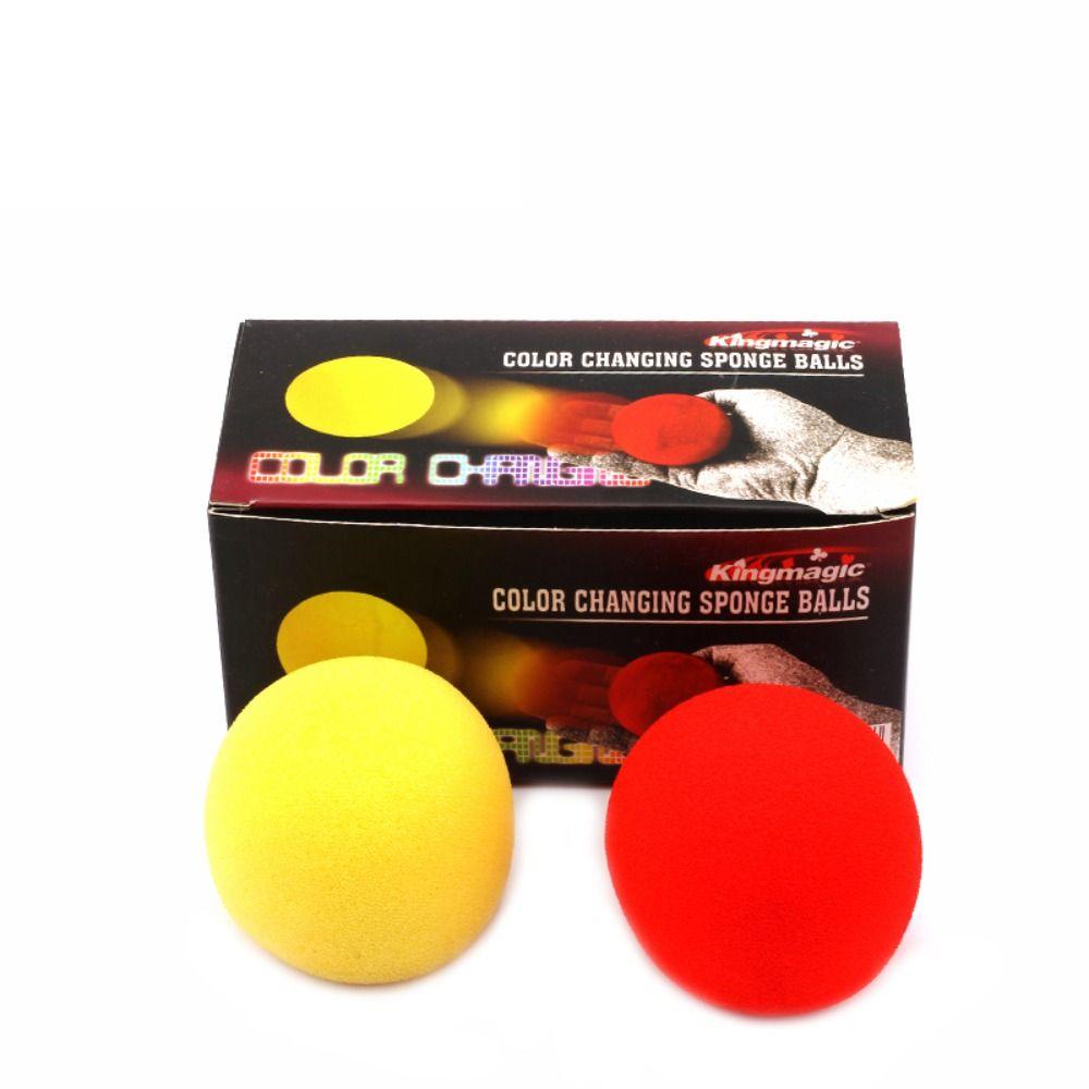 Magic Tricks Magic Sponge Ball Color Change Sponge Ball Classical Magician Finger Sponge Ball As shown
Magic Tricks Magic Sponge Ball Color Change Sponge Ball Classical Magician Finger Sponge Ball As shown