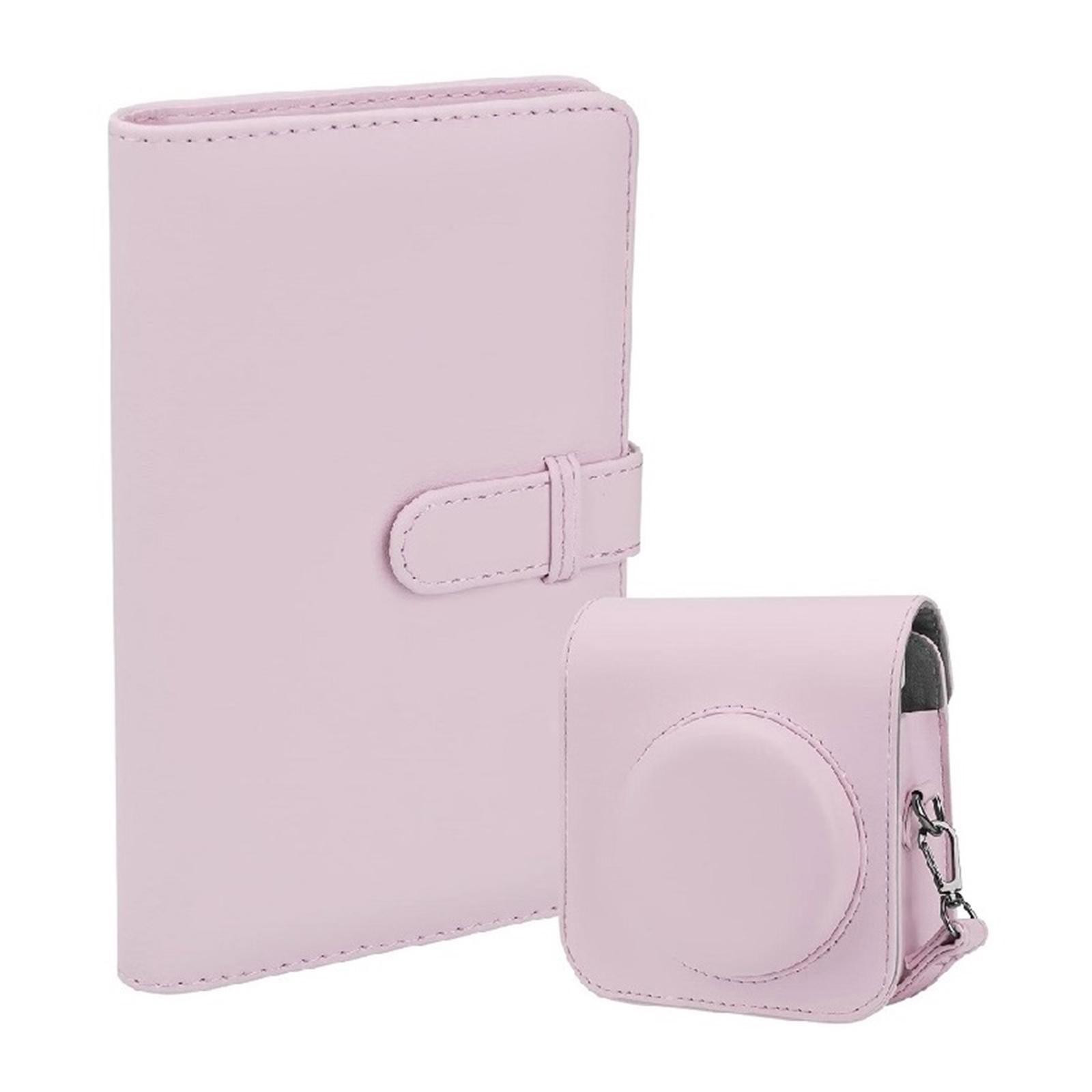 PU Leather Protective Camera Bag for Instax Mini 12/11 108 Pockets 3 Inch Camera Protective Case Portable Wallet Photo Book рожевий
PU Leather Protective Camera Bag for Instax Mini 12/11 108 Pockets 3 Inch Camera Protective Case Portable Wallet Photo Book рожевий