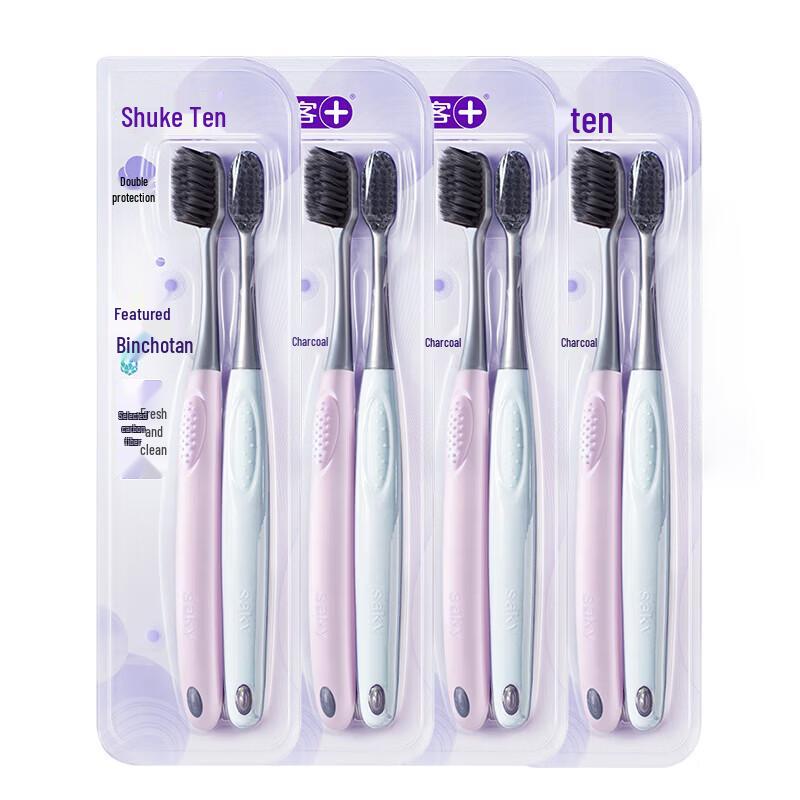 Shuke Carbon Fiber Toothbrush (8-Pack)
Shuke Carbon Fiber Toothbrush (8-Pack)