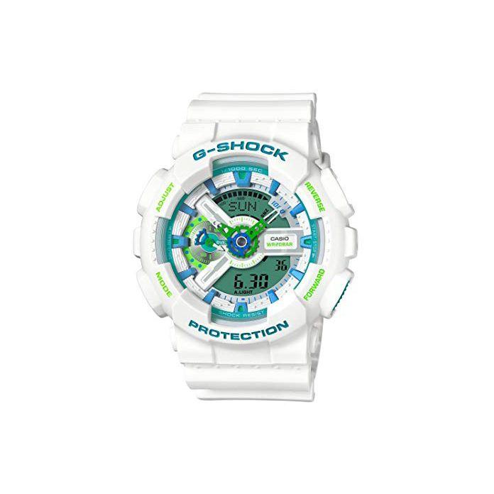 Casio G-Shock Classic Series Dual Display Watch Men Watches White GA-110WG-7A White
Casio G-Shock Classic Series Dual Display Watch Men Watches White GA-110WG-7A White