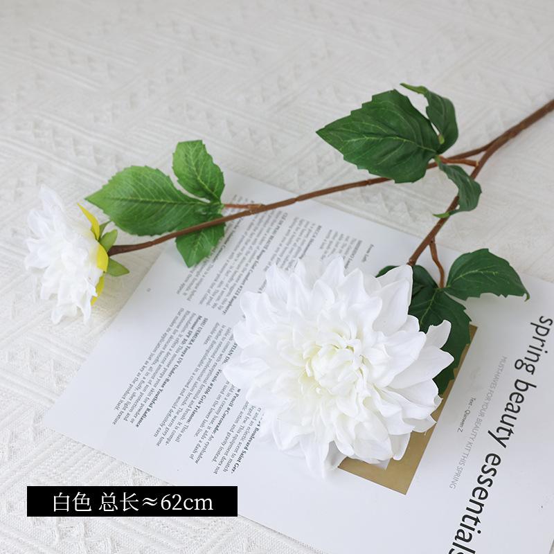 Simulated feel moisturizing 2-head dahlia wholesale, new product decoration белый
Simulated feel moisturizing 2-head dahlia wholesale, new product decoration белый