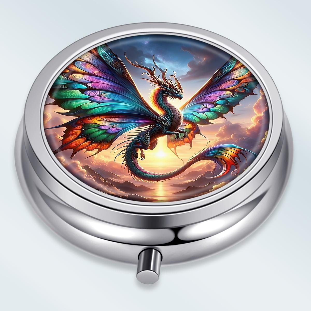 Portable Pill Box with 3 Compartments, Mini Metal Medicine Organizer Case, Cute Printed Pill Container for Vitamins, Pills, Jewelry, Travel, Daily Use разноцветный
Portable Pill Box with 3 Compartments, Mini Metal Medicine Organizer Case, Cute Printed Pill Container for Vitamins, Pills, Jewelry, Travel, Daily Use разноцветный