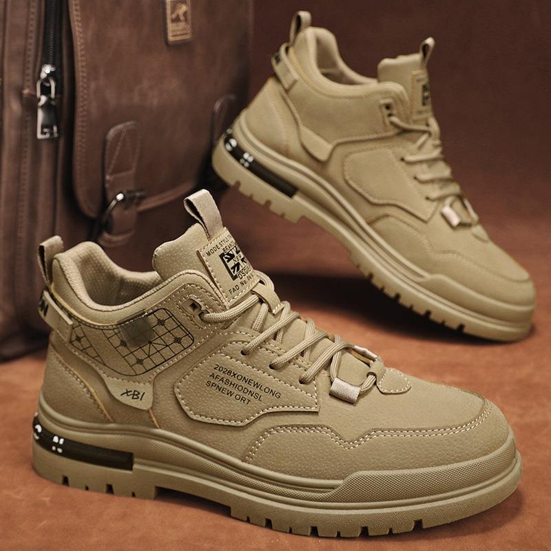 Fleece men s shoes autumn 2024 new tooling shoes men s winter high-top Martin shoes men s casual trendy shoes increase height 44
Fleece men s shoes autumn 2024 new tooling shoes men s winter high-top Martin shoes men s casual trendy shoes increase height 44