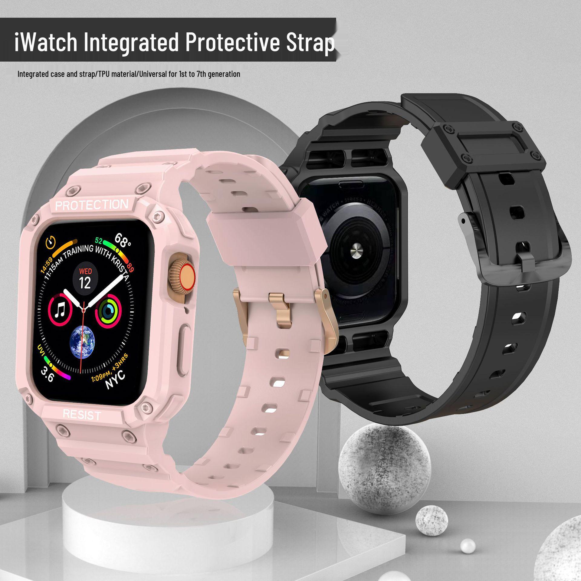 Durable Silicone Strap for Apple Watch iWatch87654321s9 - Solid Color, Drop-Proof Design 38/40/41mm Compatible
Durable Silicone Strap for Apple Watch iWatch87654321s9 - Solid Color, Drop-Proof Design 38/40/41mm Compatible