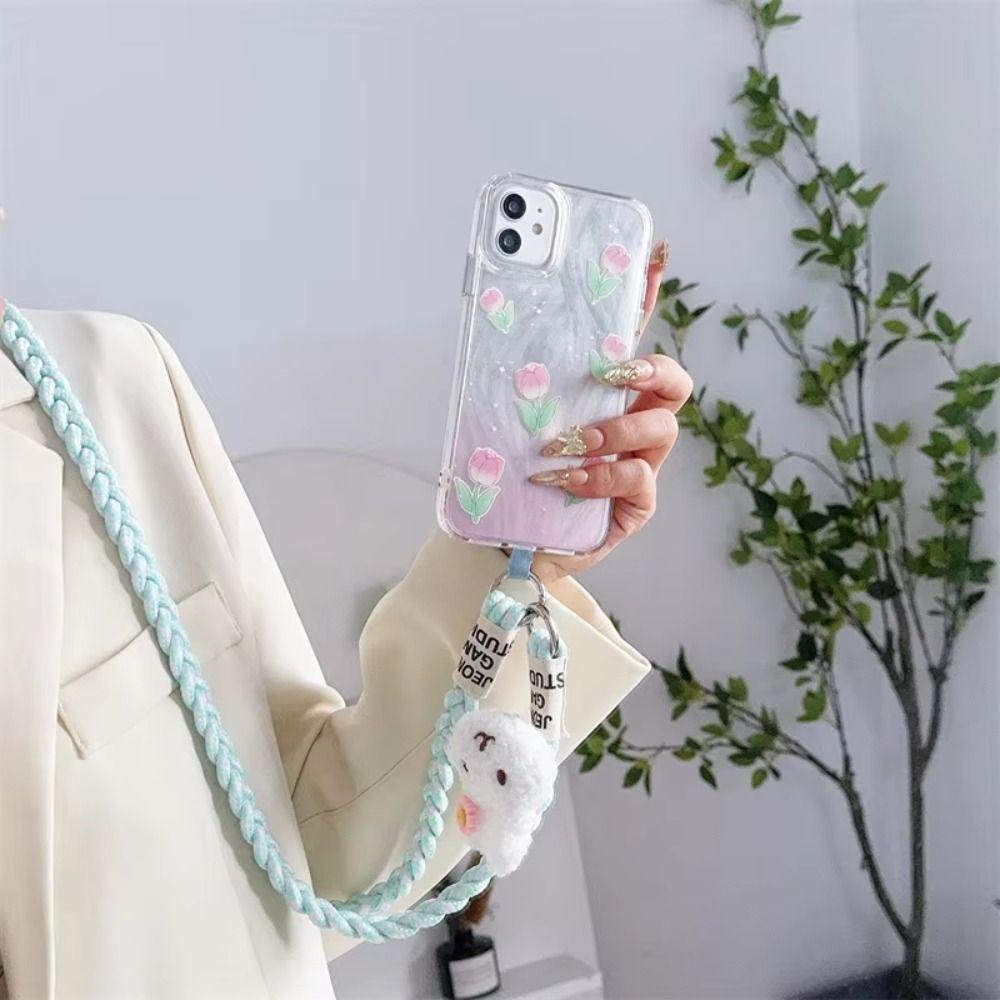 Crossbody Chains Plush Phone Hanging Chain Rabbit Plush Doll Lanyard Christmas Gifts розовый
Crossbody Chains Plush Phone Hanging Chain Rabbit Plush Doll Lanyard Christmas Gifts розовый