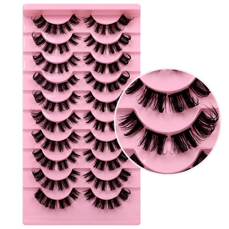 Cross-Border Russian Volume 3D Curl Eyelashes - 10 Pairs of Long, Natural European & American Style False Lashes Standard
Cross-Border Russian Volume 3D Curl Eyelashes - 10 Pairs of Long, Natural European & American Style False Lashes Standard