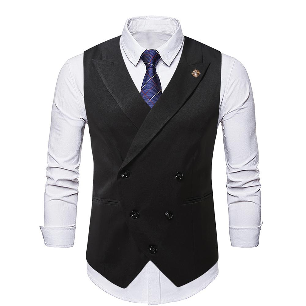 Vintage British Style Double-breasted Men s Suit Vests Wedding Business Party Slim Fit Sleeveless Tuxedo Waistcoat Mens Clothing Asian XXXL 75-80kg чорний
Vintage British Style Double-breasted Men s Suit Vests Wedding Business Party Slim Fit Sleeveless Tuxedo Waistcoat Mens Clothing Asian XXXL 75-80kg чорний