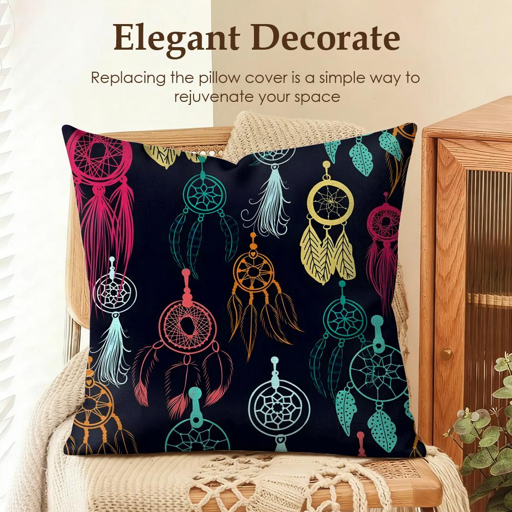 Art Indian Dream Catcher Cushion Cover Natural Linen Organic Fabric DoubleSided Printing Sofa Home Decor Gift Pillow Case 30x30cm
Art Indian Dream Catcher Cushion Cover Natural Linen Organic Fabric DoubleSided Printing Sofa Home Decor Gift Pillow Case 30x30cm
