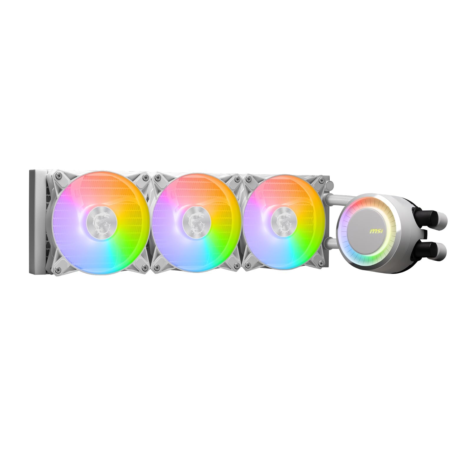 MSI MAG CORELIQUID E360 WHITE Простий водяний кулер для ЦП з 360-мм радіатором MAG CORELIQUID E360 WHITE FN2026 білий
MSI MAG CORELIQUID E360 WHITE Простий водяний кулер для ЦП з 360-мм радіатором MAG CORELIQUID E360 WHITE FN2026 білий