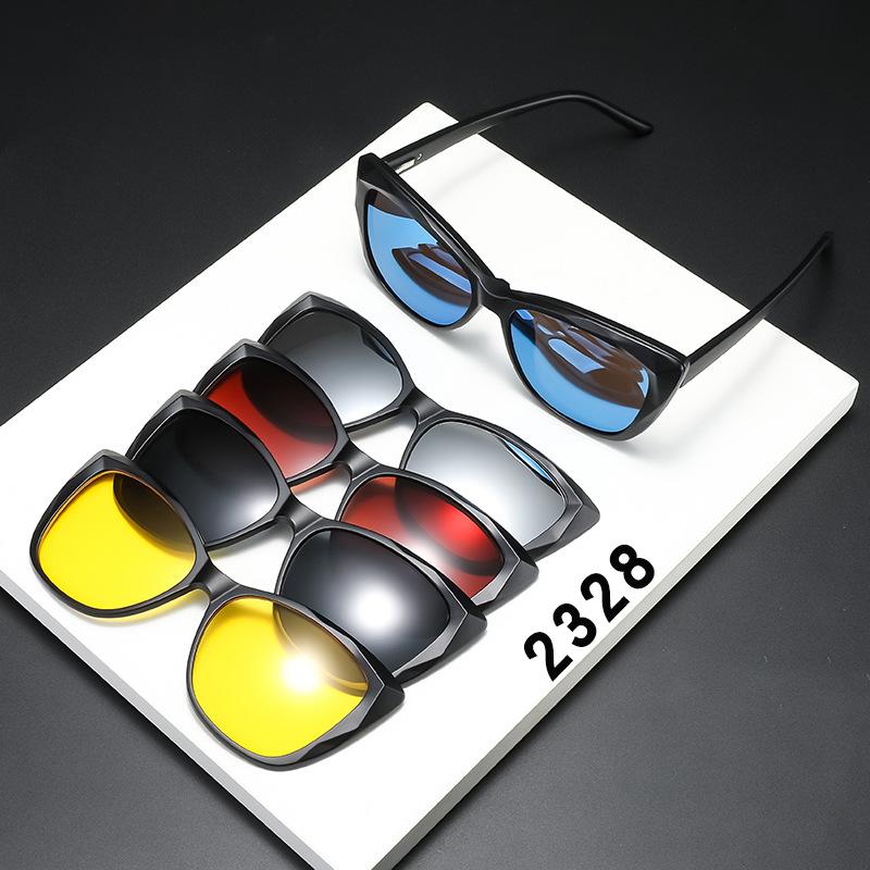 Personalized Set Of Glasses, Polarizing Glasses, Sunglasses, Women S Magnetic Sunglasses, Glasses 2328 PC material rack
Personalized Set Of Glasses, Polarizing Glasses, Sunglasses, Women S Magnetic Sunglasses, Glasses 2328 PC material rack