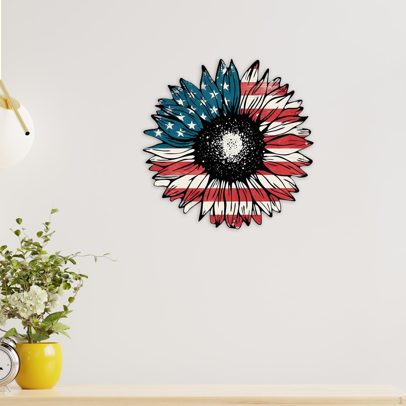 Patriotic Metal Wall Art Flowers Nordic Ornament for Restaurant Hotel Housewarming
Patriotic Metal Wall Art Flowers Nordic Ornament for Restaurant Hotel Housewarming